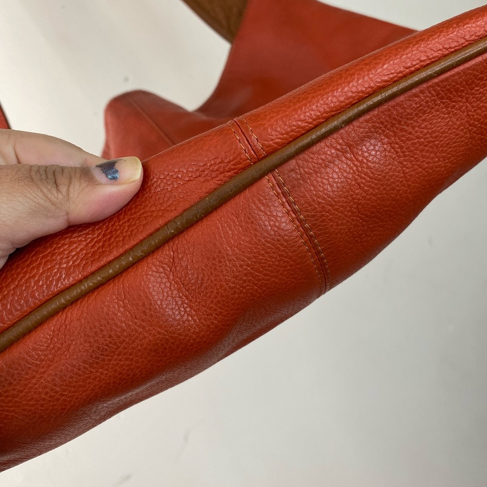 JP Ourse & Cie Park Avenue Leather Crossbody Cinnamon - Picture 11 of 12